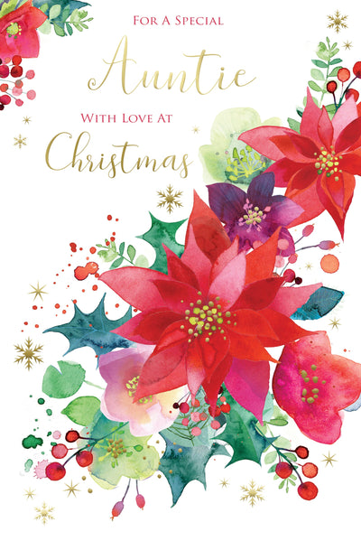 For A Special Auntie With Love At Christmas