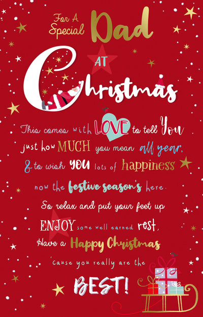 For A Special Dad At Christmas