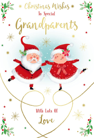 Christmas Wishes To Special Grandparents