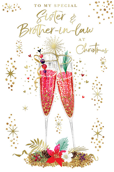 To My Special Sister And Brother-In-Low At Christmas