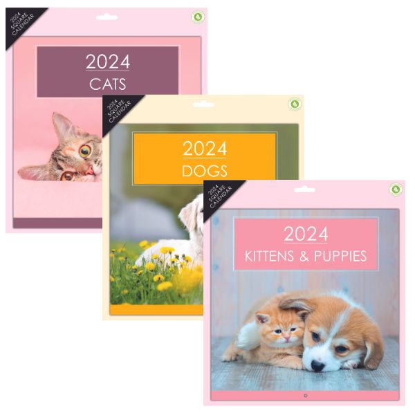 Calendar Square 28X28Cm - 2024