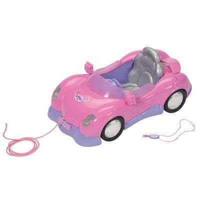 Baby Born Pull-Along Pink Car