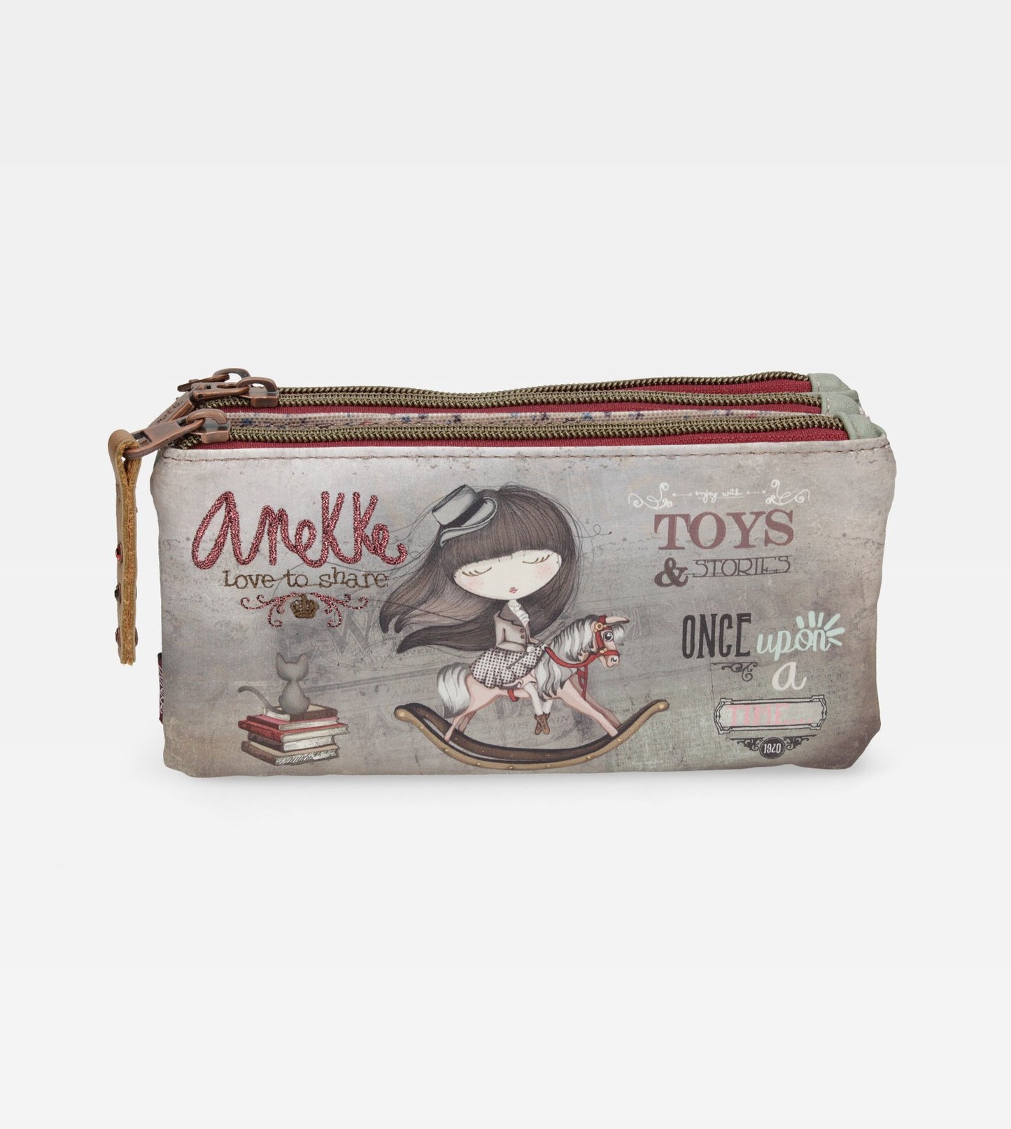 Anekke Toys & Stories 3-Zip Pocket