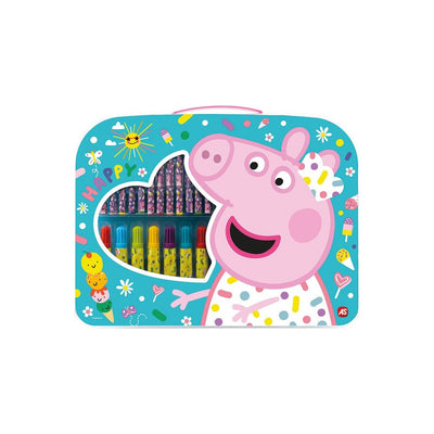 Art Case Drawing Set Peppa Pig Painting - Over 30 Pcs