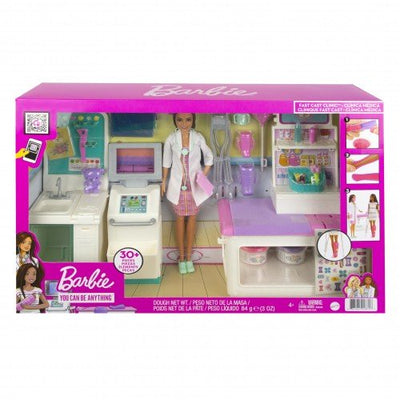 Barbie Fast Cast Clinic Doll Playset