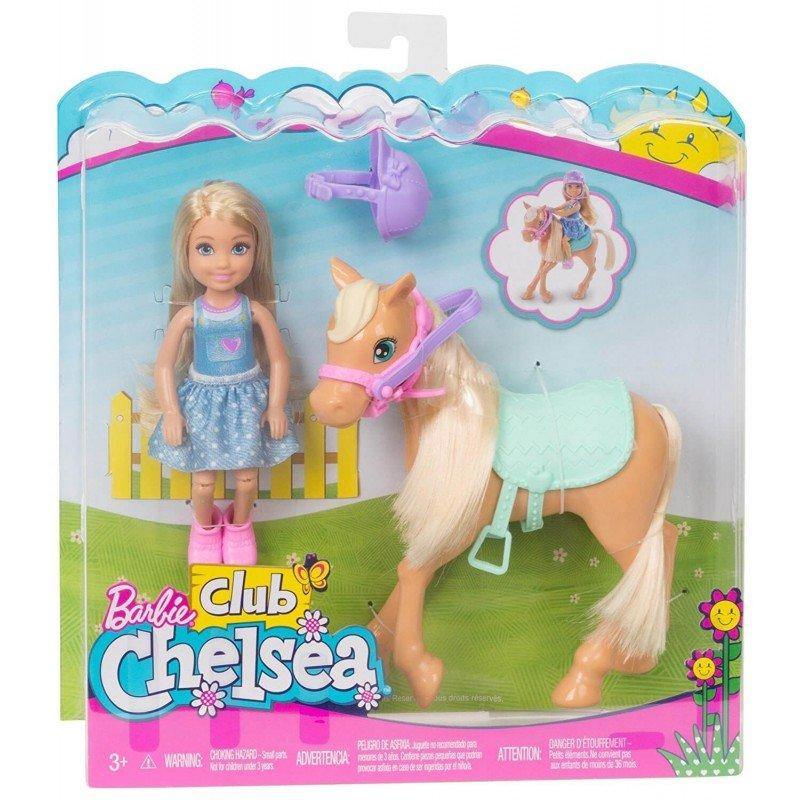 Barbie Club Chelsea Doll And Pony - Eduline Malta