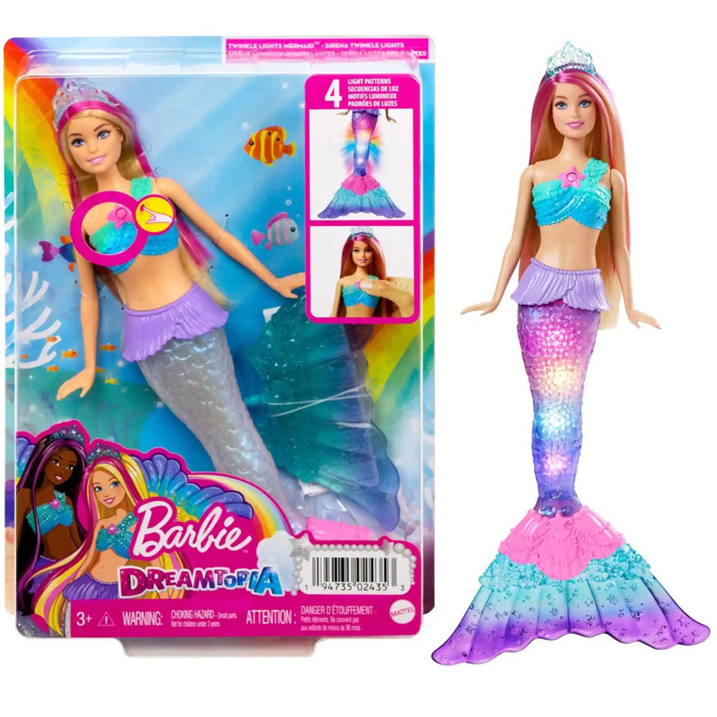 Barbie Fairytale Light Up Mermaid