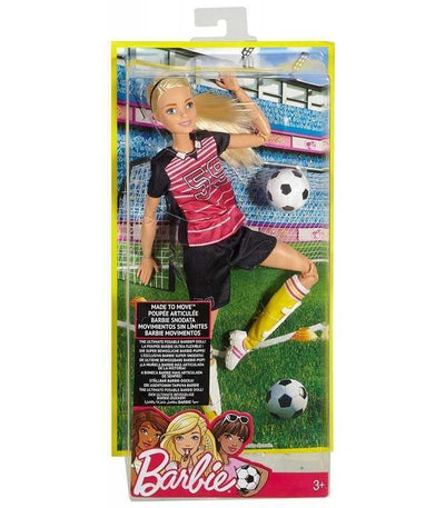 Barbie Made To Move Footballer - Eduline Malta