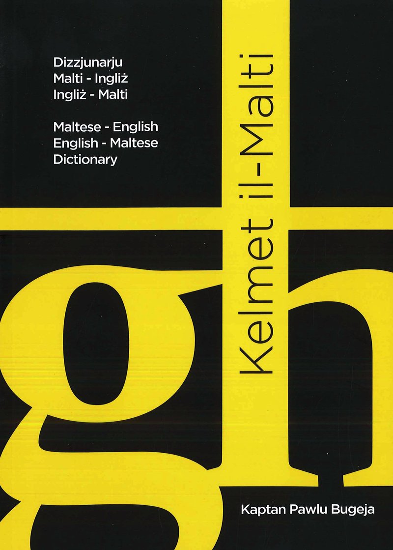 Kelmet Il-Malti - Maltese English , English Maltese Dictionary - A5 Size