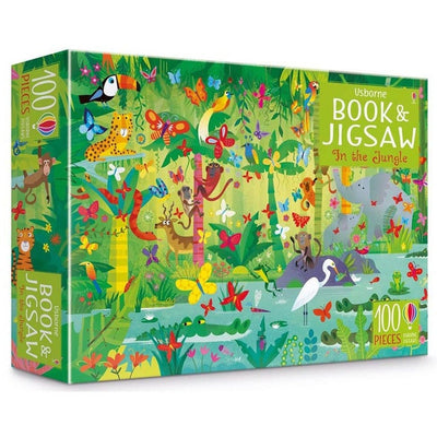 Book & Jigsaw In The Jungle