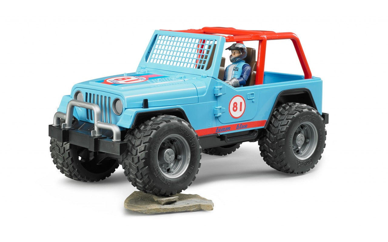 Jeep Cross Country Blue With Driver