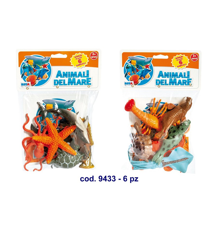 Sea Animal Figures 6Pcs