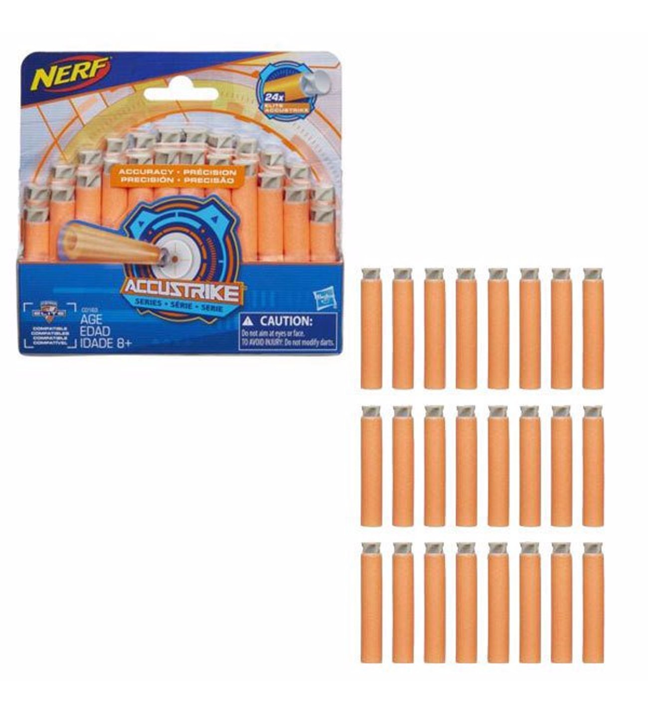 Nerf Mega Accustrike - Pack de 30 fléchettes - E2275EU40 - Jeu d'adresse - Rue du Commerce Nerf Mega Accustrike - Pack de 30 fléchettes - E2275EU40 - Jeu d'adresse - Rue du Commerce