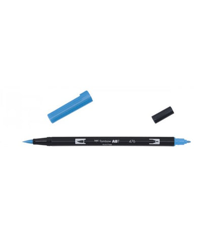 Tombow Dual Brush Pen Cyan 476