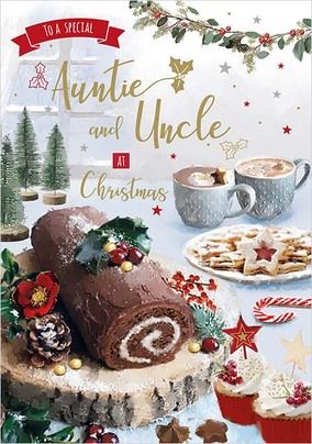 To A Special Auntie And Uncle At Christmas