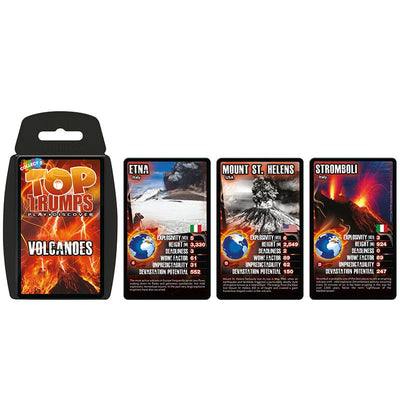 Top Trumps Card Game - Volcanoes Edition