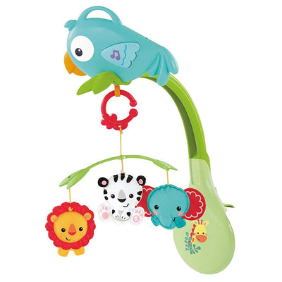 Rainforest Friends 3 In 1 Musical Mobile