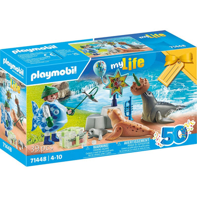 Playmobil City Life Keeper With Animals - 71448