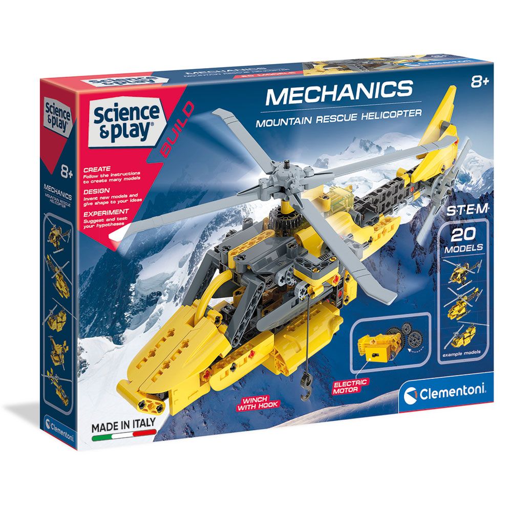 Science Mechanics Mountain Rescue Helicopter 8+