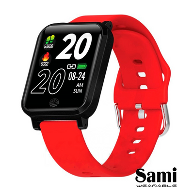 Smart Band -Aqua Smart Watch Red\Black