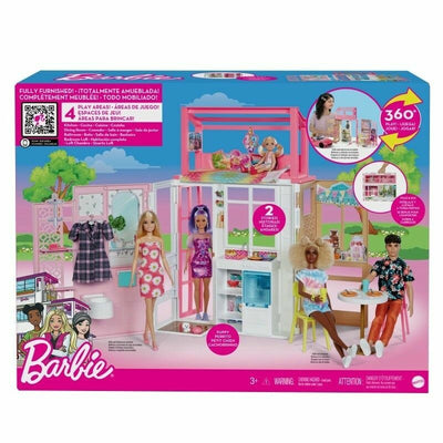 Barbie Compact Dollhouse