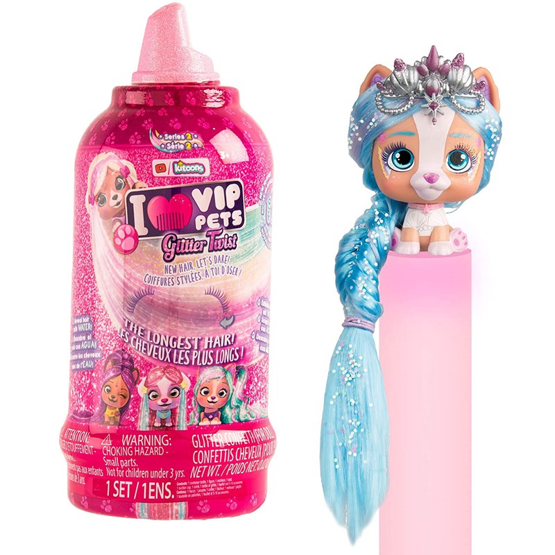 I love Vip Pets Longest Hair glitter twist