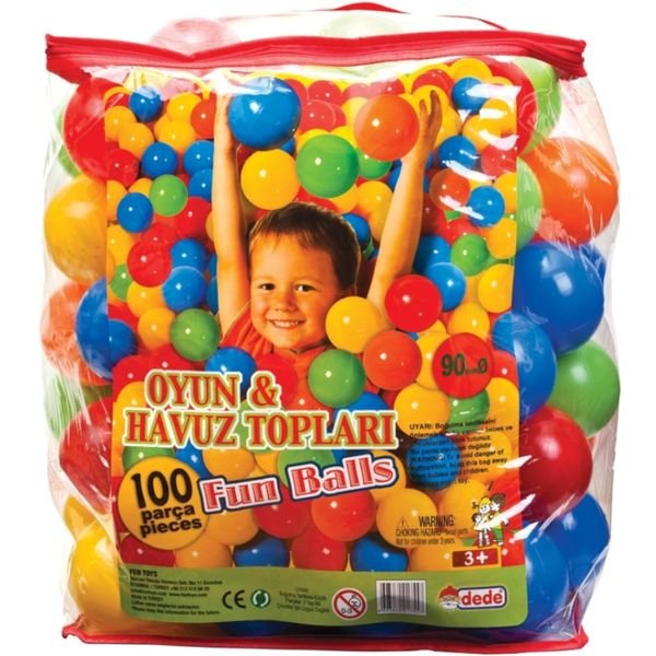 Fun Balls Bag X100 90Mm