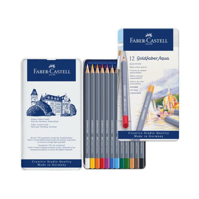 Goldfaber Aquarell Colouring Pencils X12 Pcs