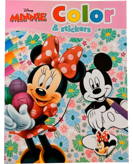 Disney Minnie Color & Stickers