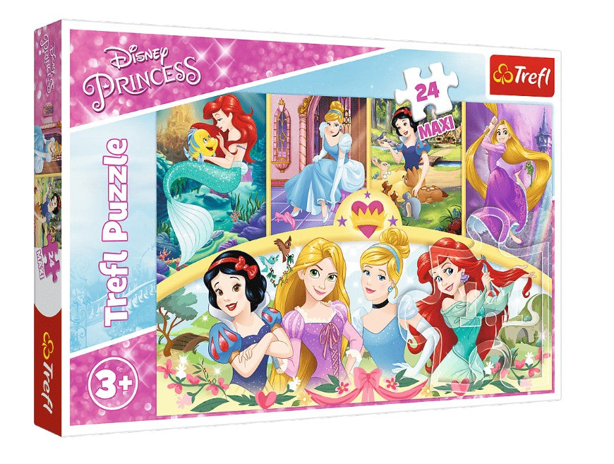 Puzzle Maxi Princess 24 Pcs