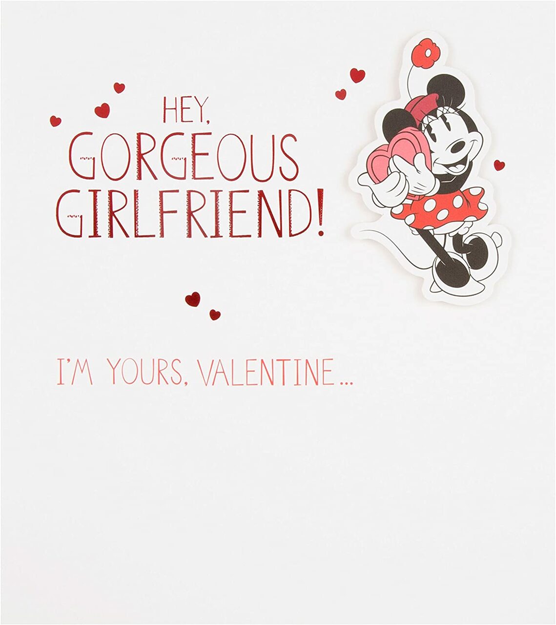 Valentine Card - Hey Gorgeous Girlfriend