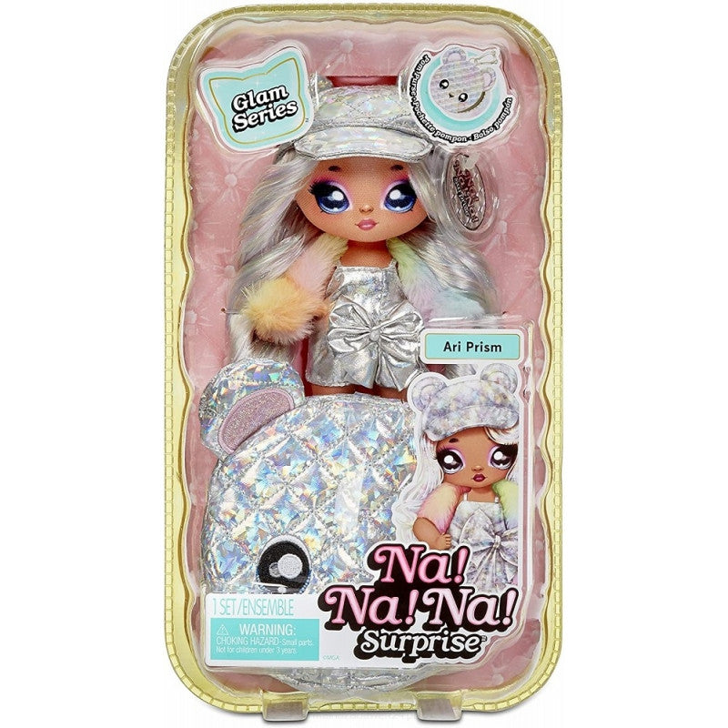 Na!Na!Na! Surprise 2In1 Pom Purse Doll Glam Ari Prism