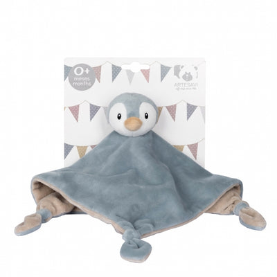 Penguin Rattle Blanket 25Cm