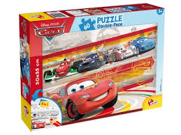 Double-Sided Puzzle 60Pcs Cars