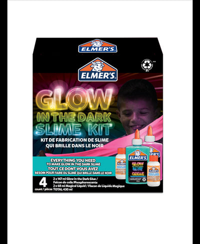Elmers - Glow In The Dark Starter Slime Kit