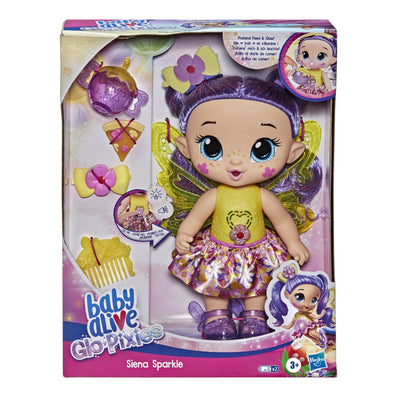 Baby Alive Glopixies Doll Siena Sparkle