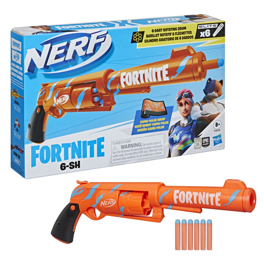 Nerf - Fortnite 6-Sh Blaster