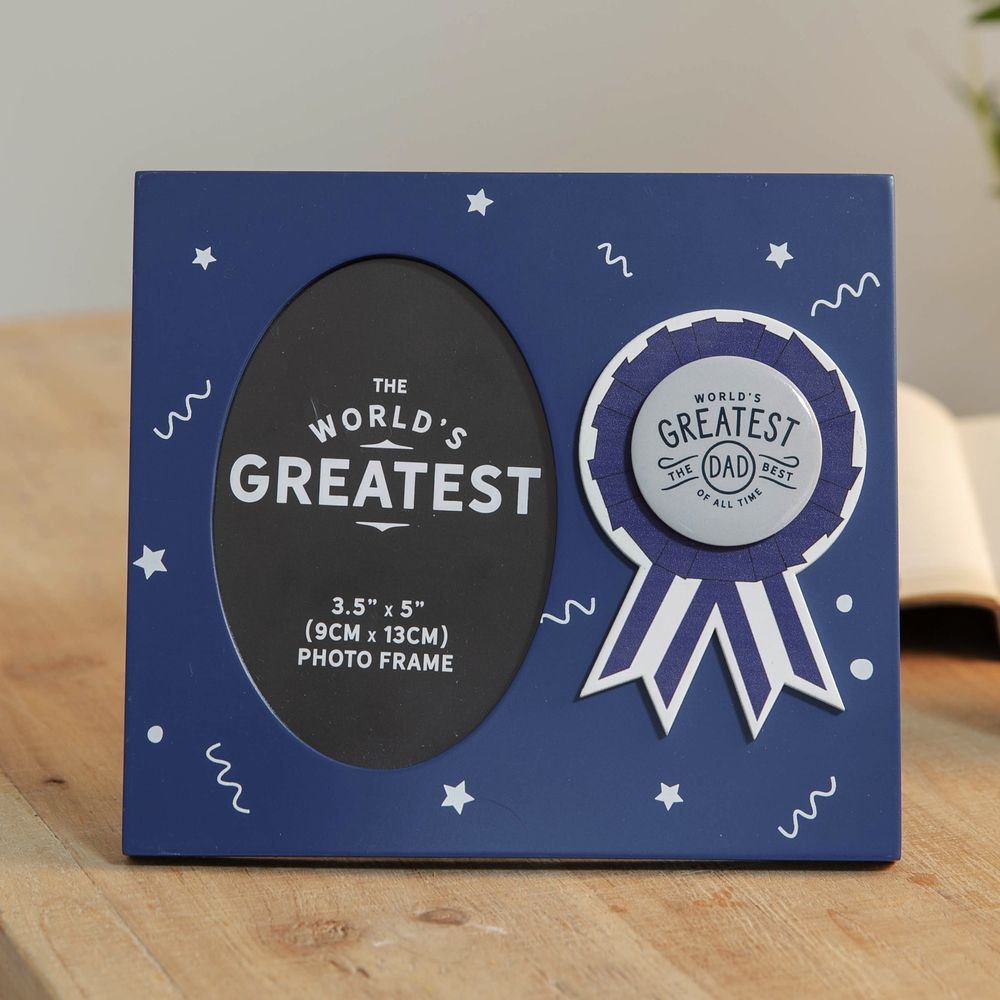World'S Greatest Dad Frame 3.5X5