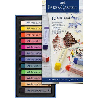 Faber-Castell Soft Pastels X12