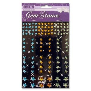 Gem Stones - Coloured Stars