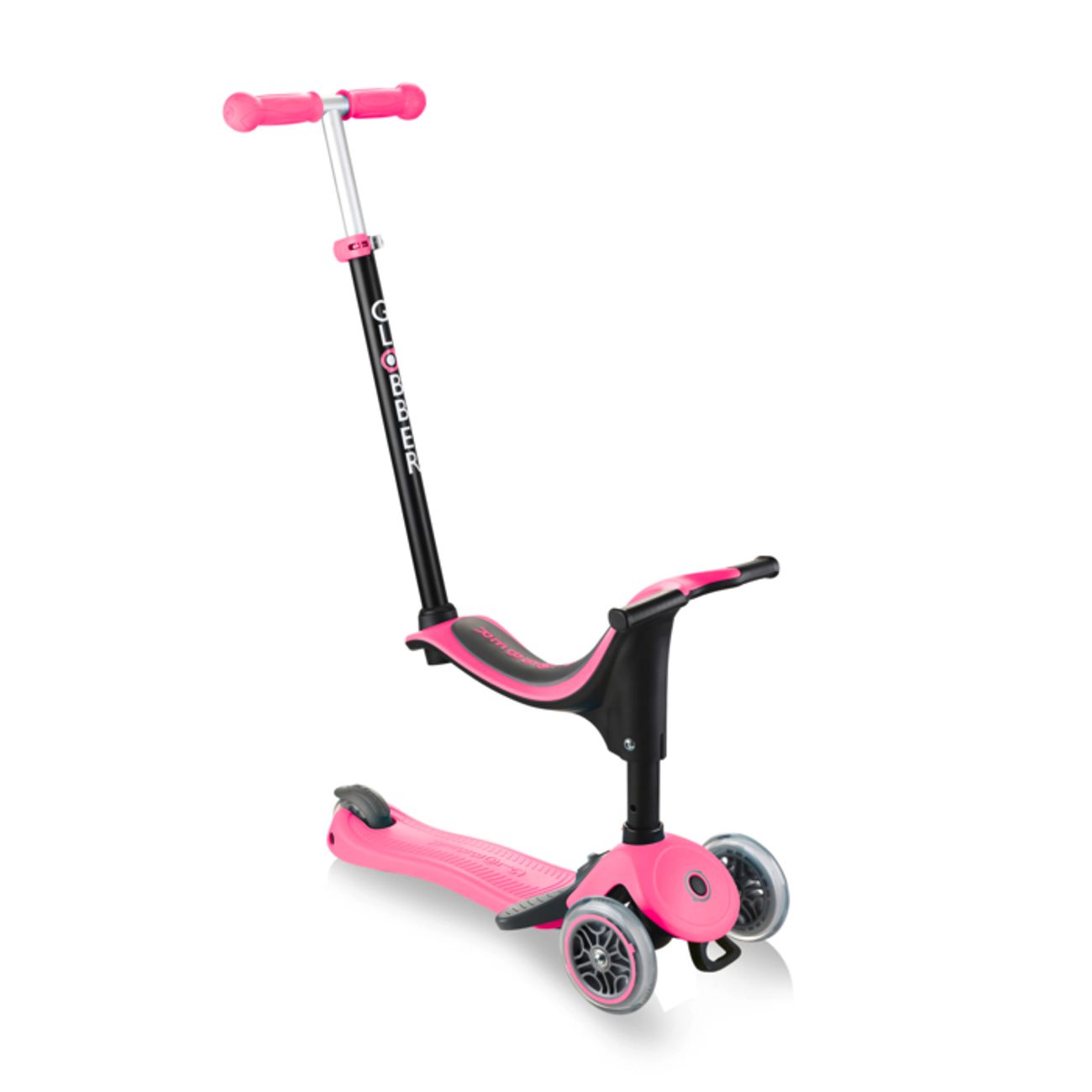 Globber Go Up Sporty Plus 3 In 1 Pink