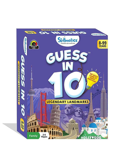 Guess In 10 Legendary Landmarks Card Game