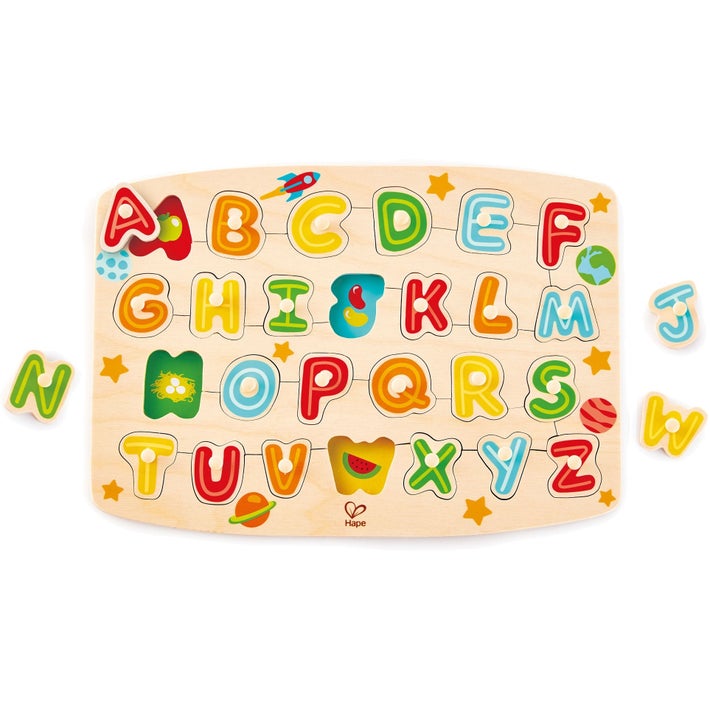 Alphabet Peg Puzzle