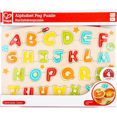 Alphabet Peg Puzzle