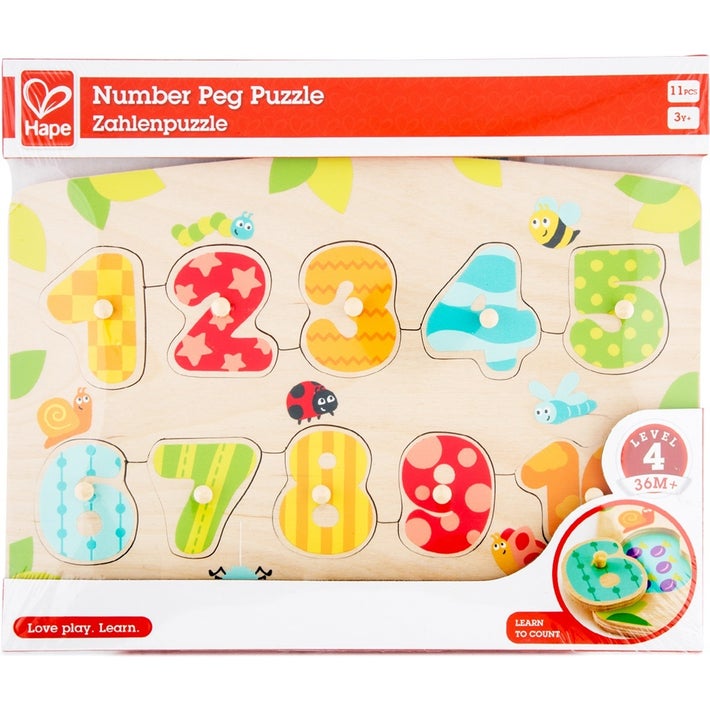 Number Peg Puzzle