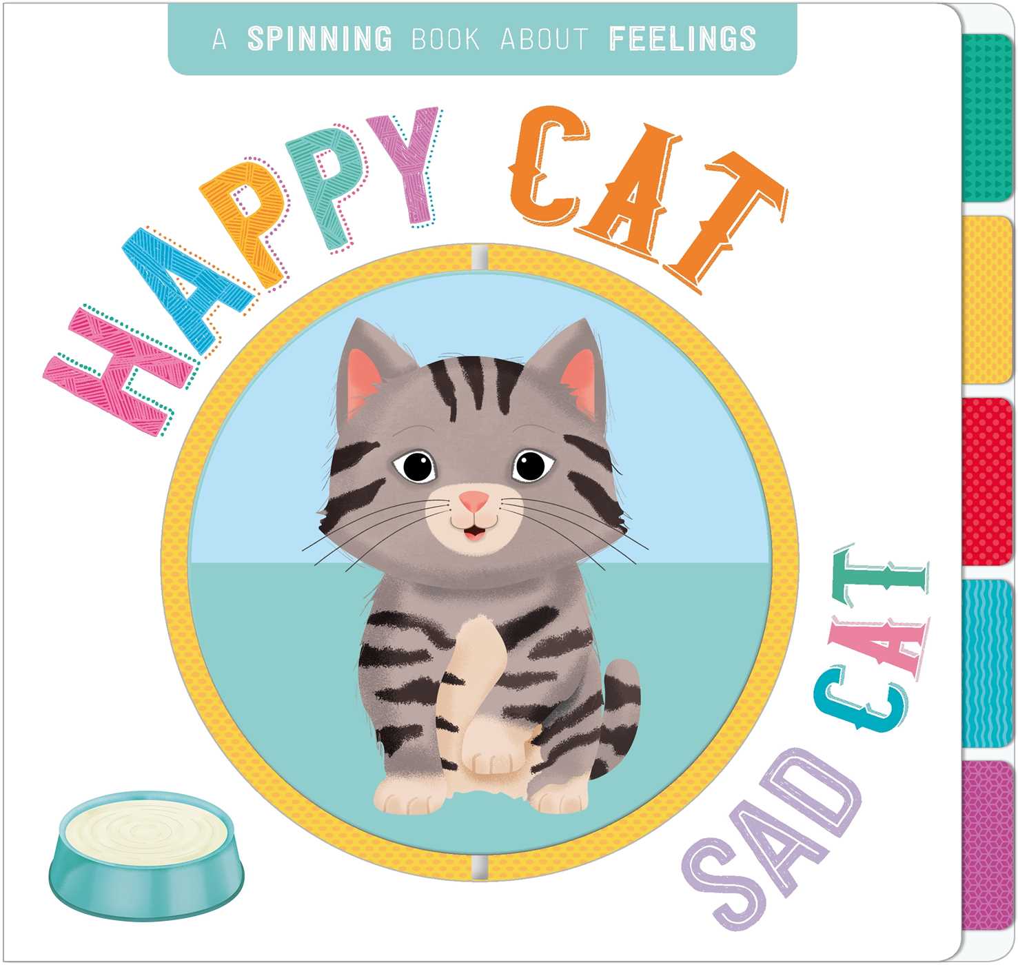 Happy  Cat Spinning Book