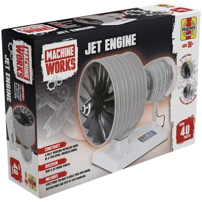 Jet Engine Machine Works Over 40 Parts