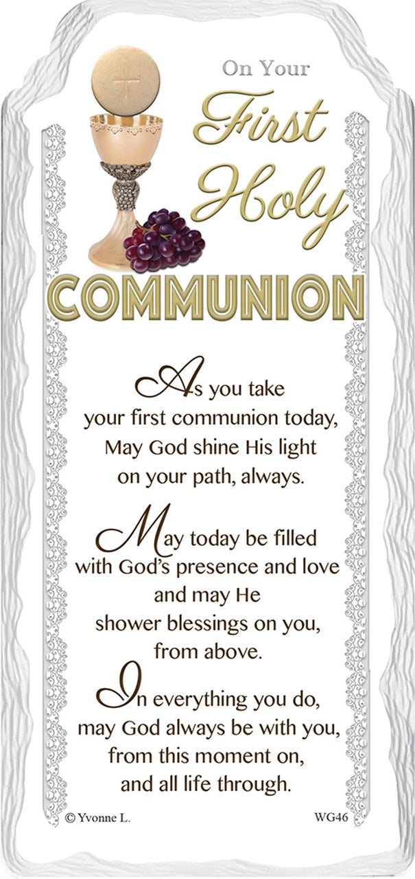 First Holy Communion Plaques