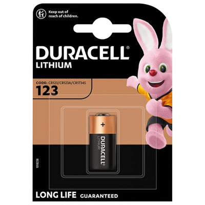 Duracell - Cr123A 3V Lithium Camera Battery