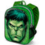 Hulk 3D Backpack 1 Zip Smaller Than A4 Size